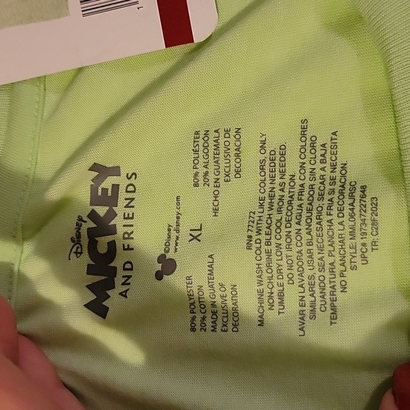 NWT: Disney Mickey and Friends SS Graphic Tee - Picture 5 of 6